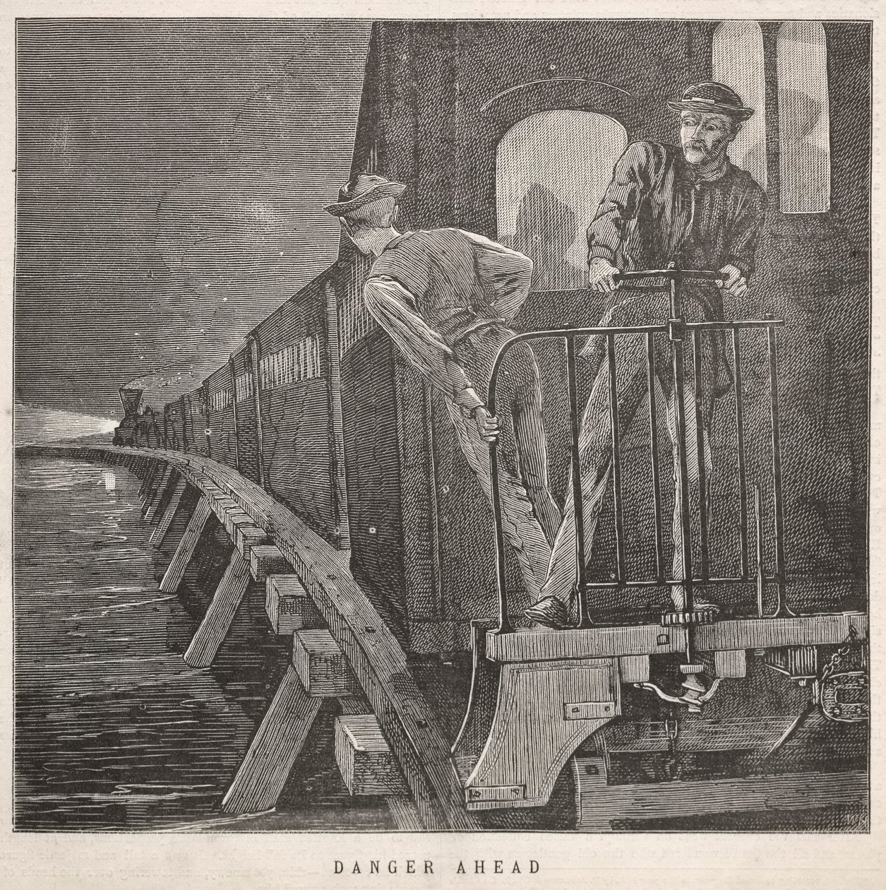 Gevaar Vooruit, 1870 door Winslow Homer