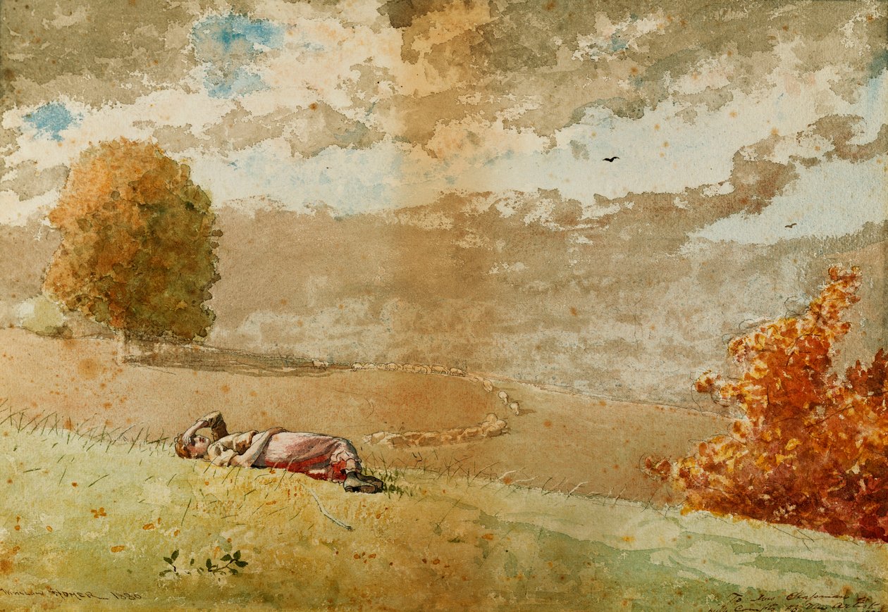 Dagdromen, 1880 door Winslow Homer