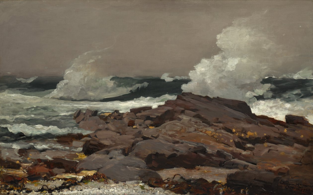 Oostpunt, 1900 door Winslow Homer