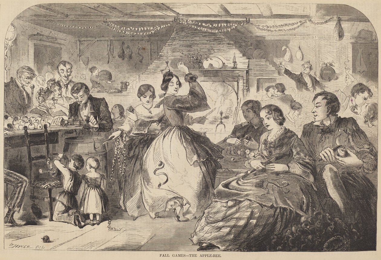 Herfstspelen - De appelbij door Winslow Homer