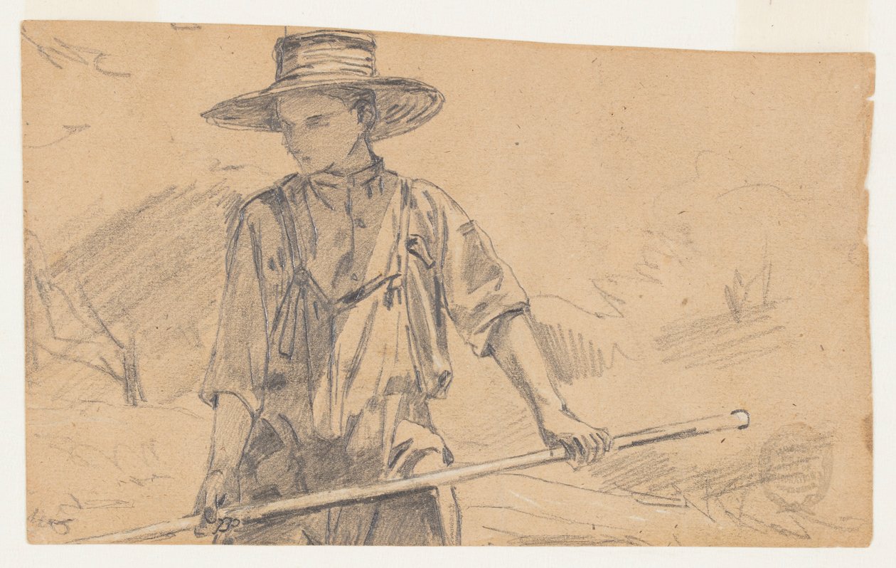 Hooien door Winslow Homer
