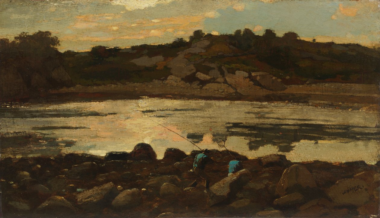 Lobster Cove, Manchester, Massachusetts door Winslow Homer