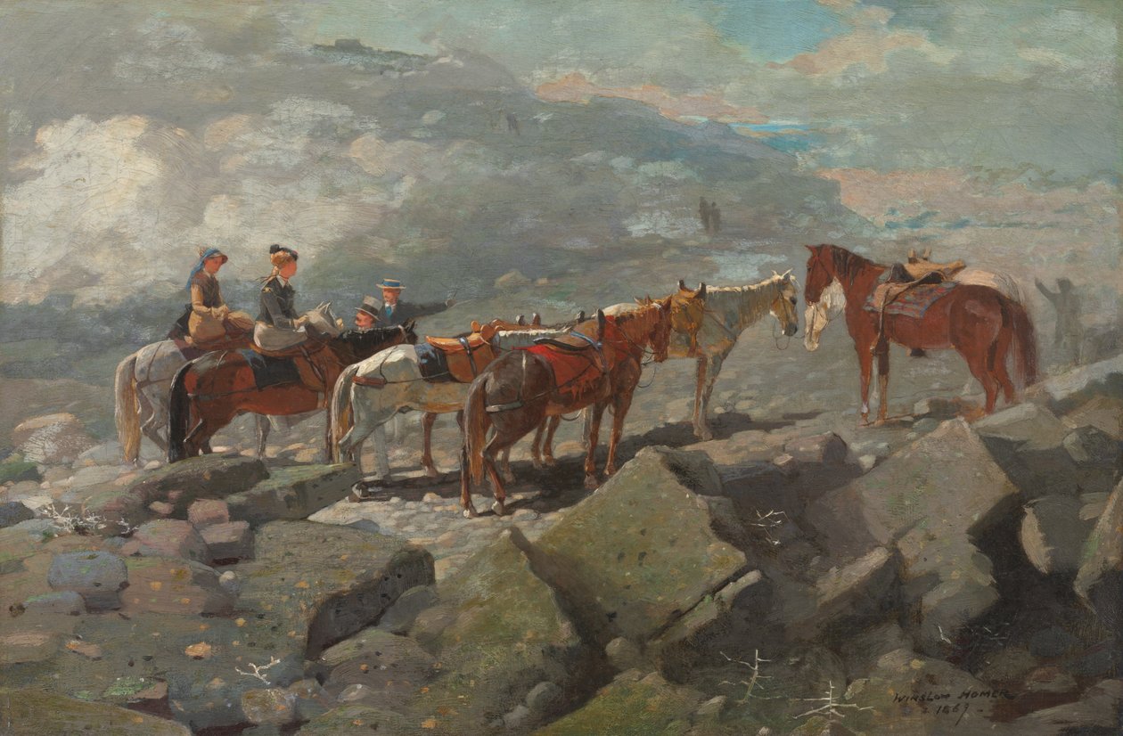 Mount Washington, 1869 door Winslow Homer