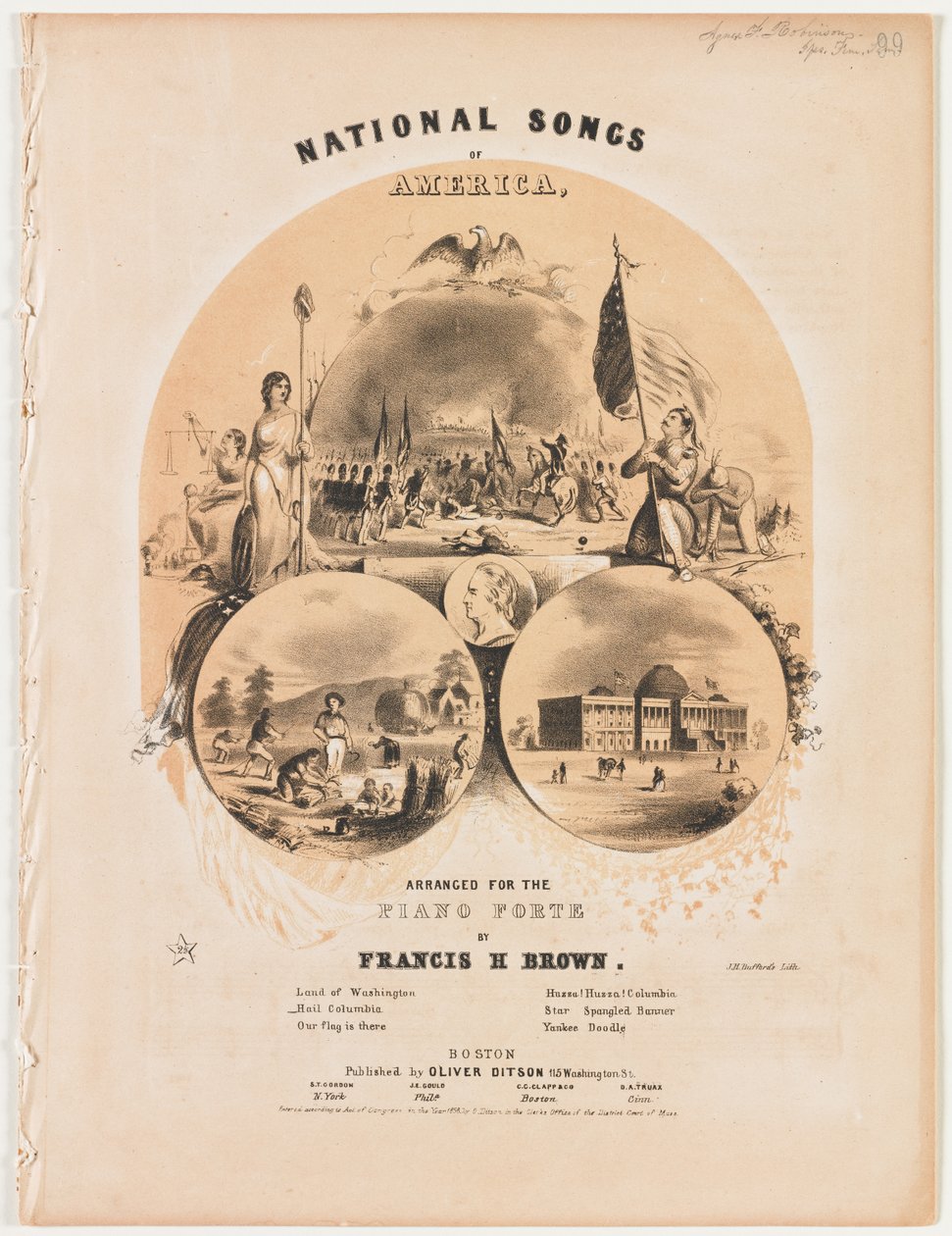 National Songs of America [vijf pagina