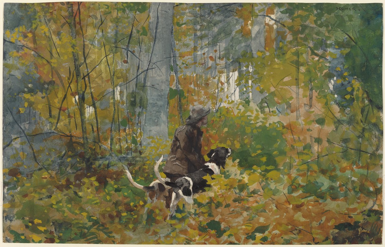Op het Pad door Winslow Homer