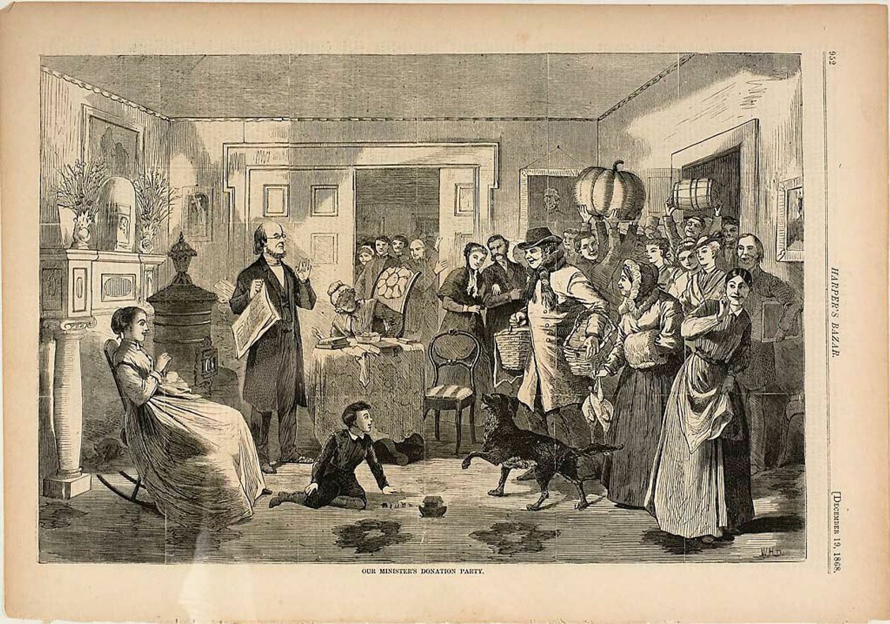 Donatiefeest van onze minister door Winslow Homer