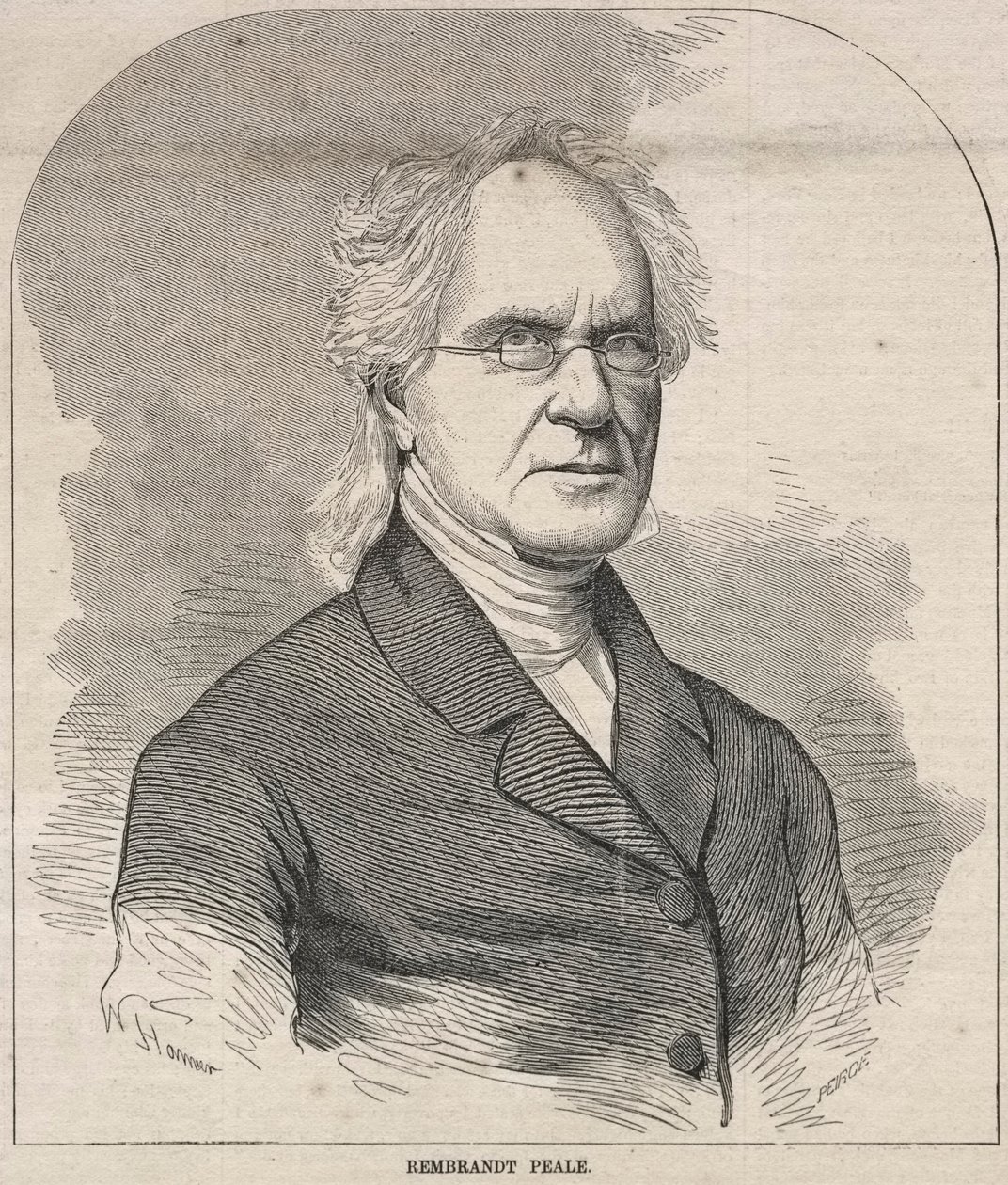 Rembrandt Peale door Winslow Homer