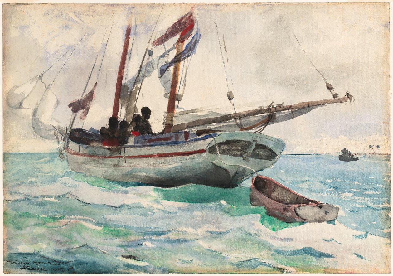 Schoener - Nassau door Winslow Homer