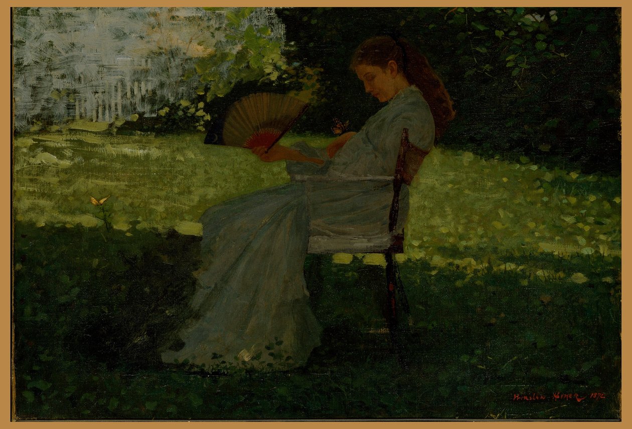 De vlinder door Winslow Homer