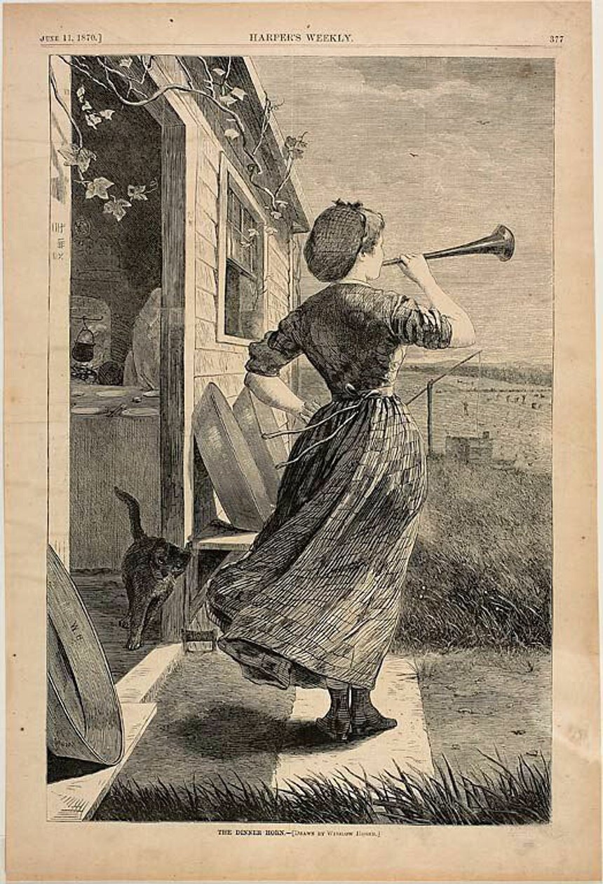 De hoorn des overvloeds door Winslow Homer