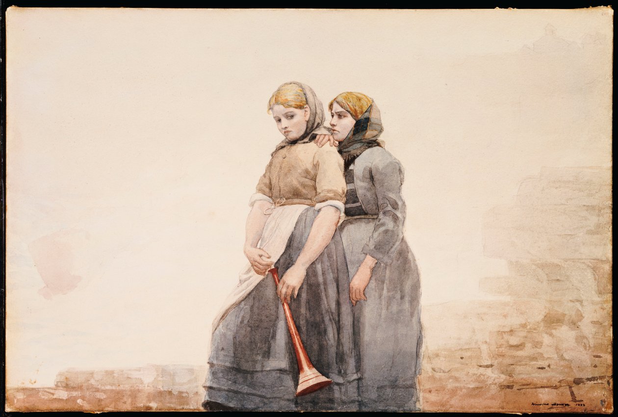 De Misthoorn, 1883 door Winslow Homer