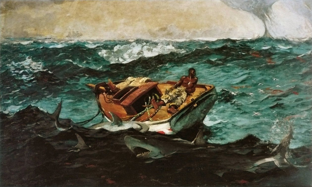 De Golfstroom door Winslow Homer