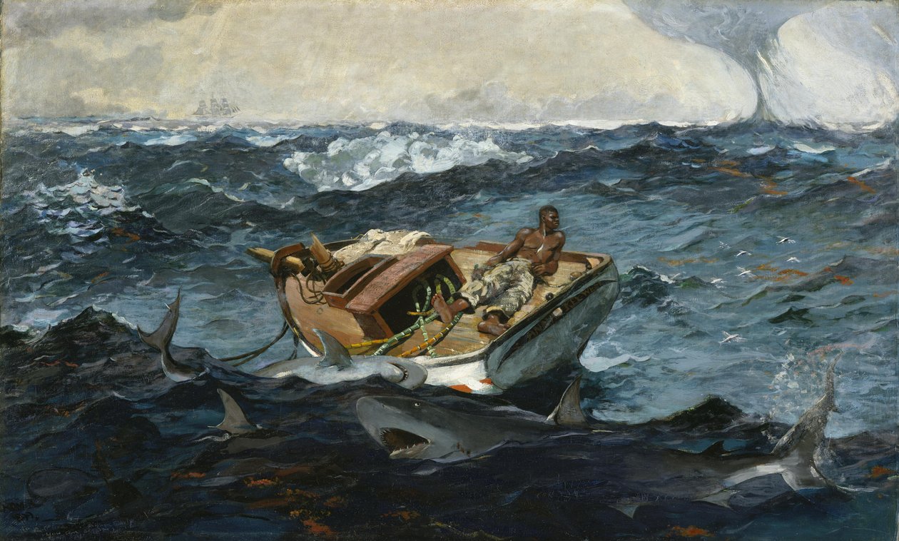 De Golfstroom door Winslow Homer