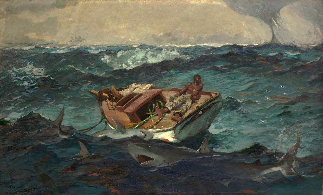 De Golfstroom door Winslow Homer