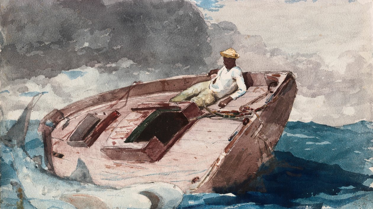 De Golfstroom door Winslow Homer