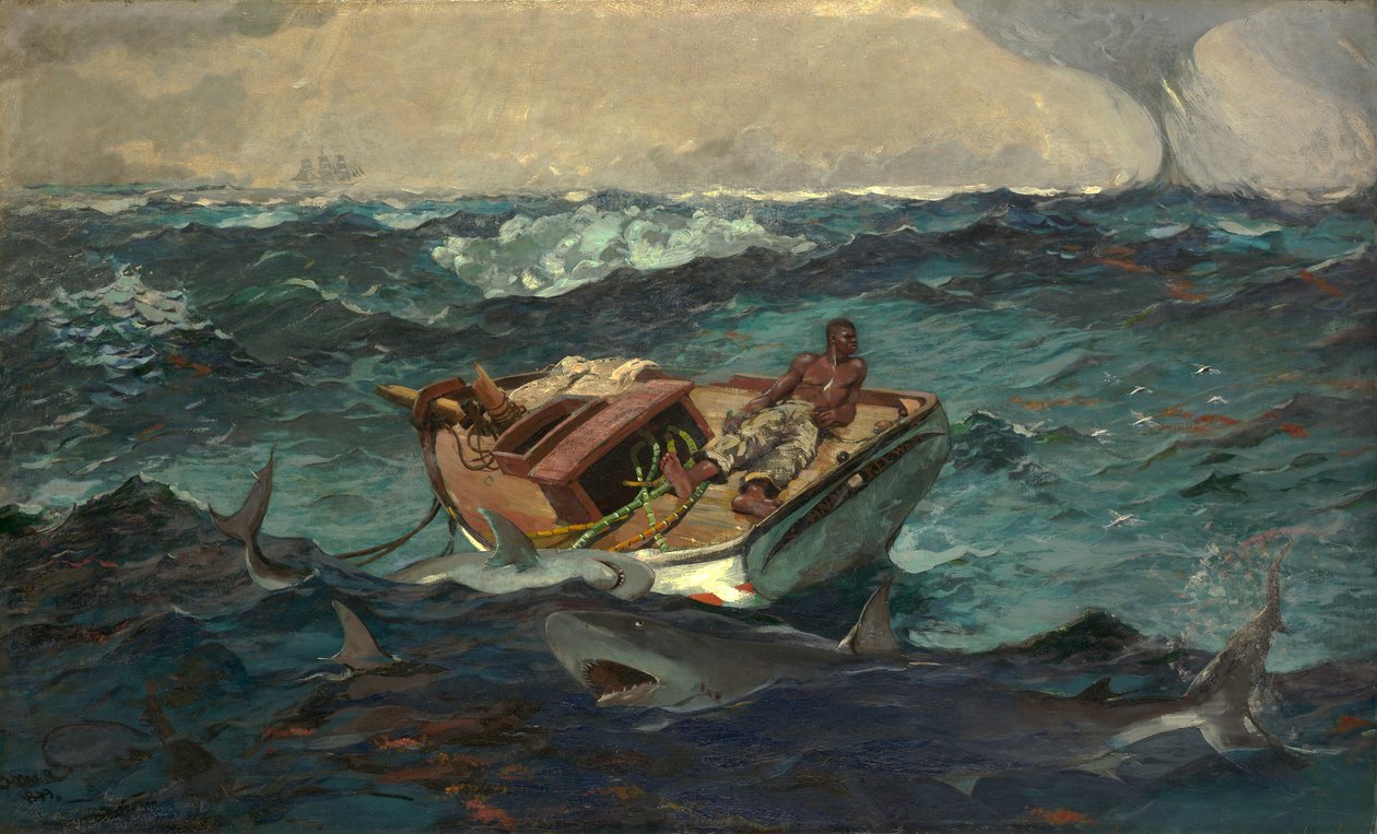 De Golfstroom, 1899 door Winslow Homer