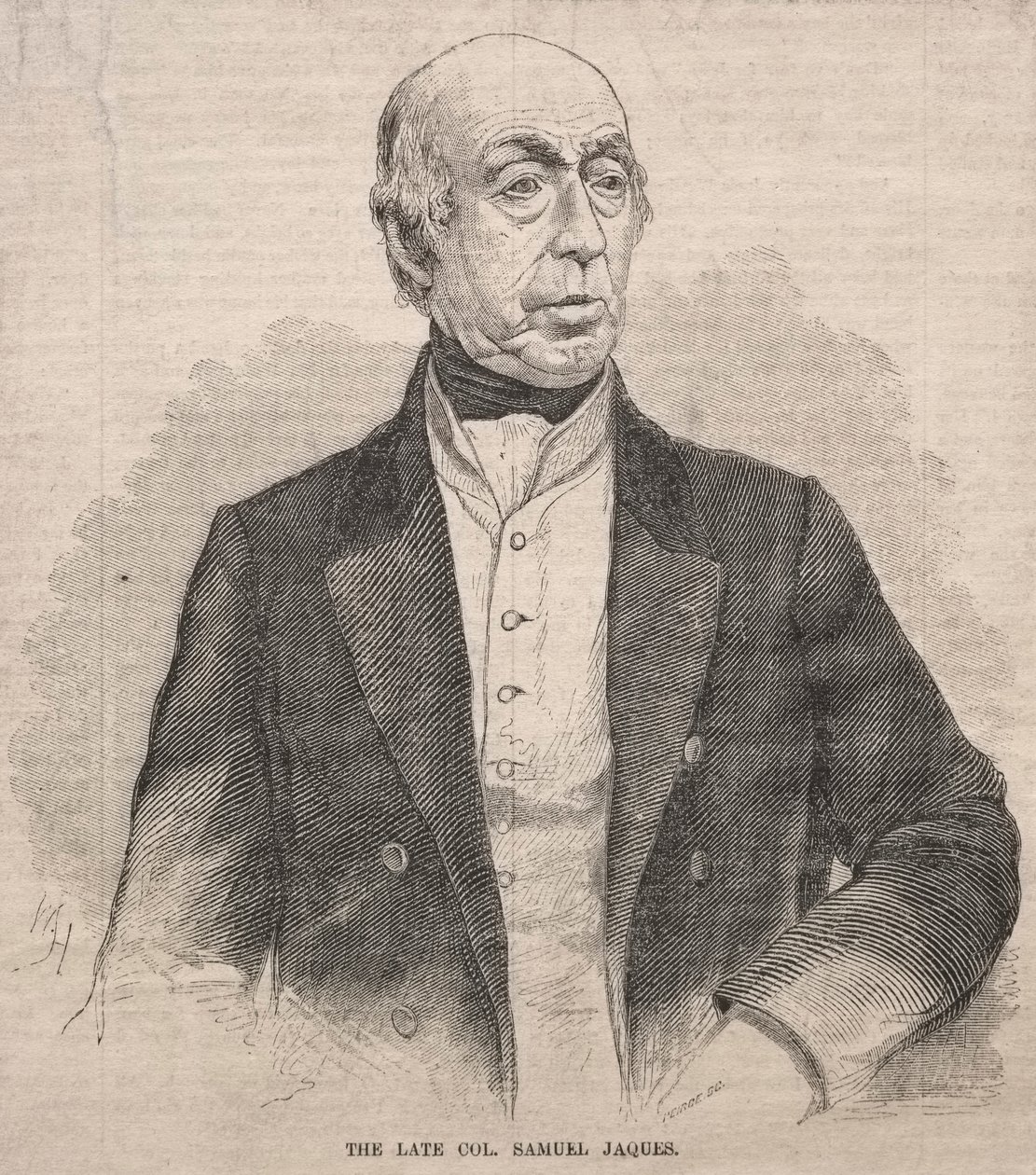De overleden kolonel Samuel Jaques door Winslow Homer