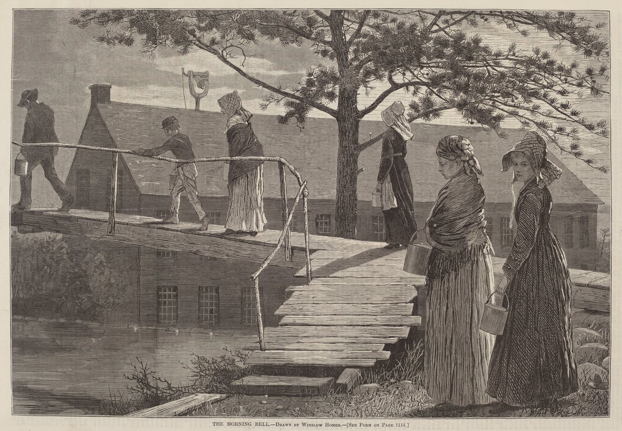 De ochtendbel door Winslow Homer