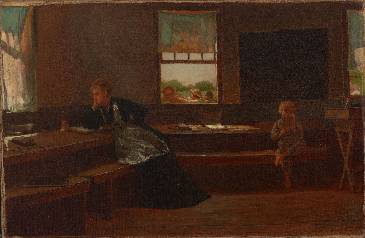 De middagpauze door Winslow Homer