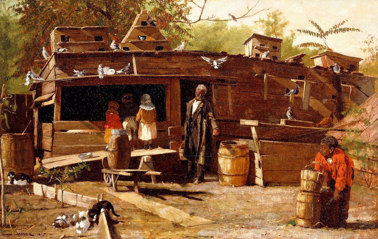 Oom Ned thuis, 1875 door Winslow Homer