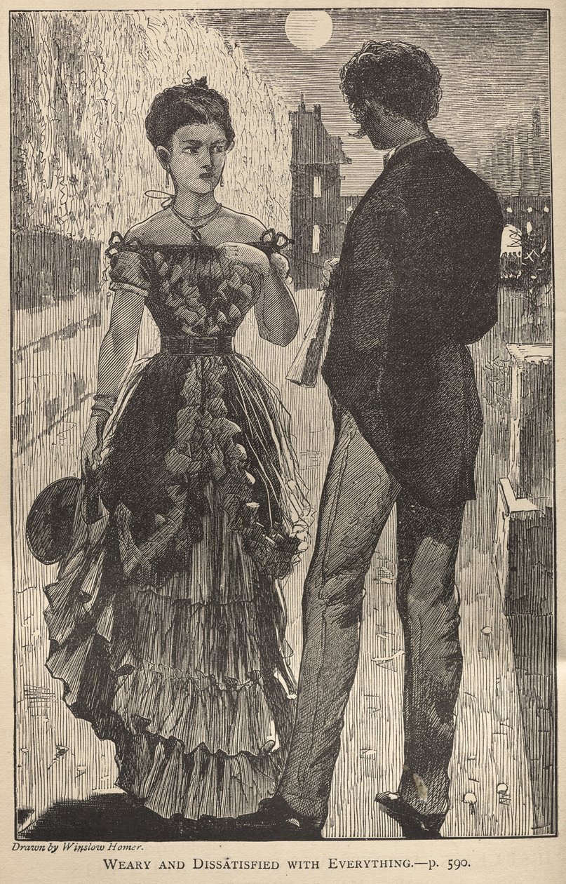 Moe en ontevreden met alles door Winslow Homer