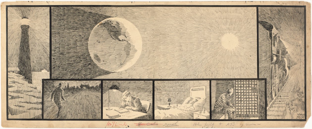 De lampen van God door Winsor McCay