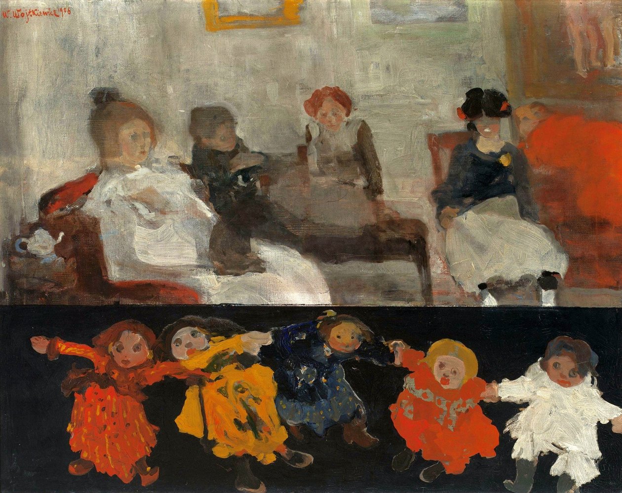 Poppen door Witold Wojtkiewicz