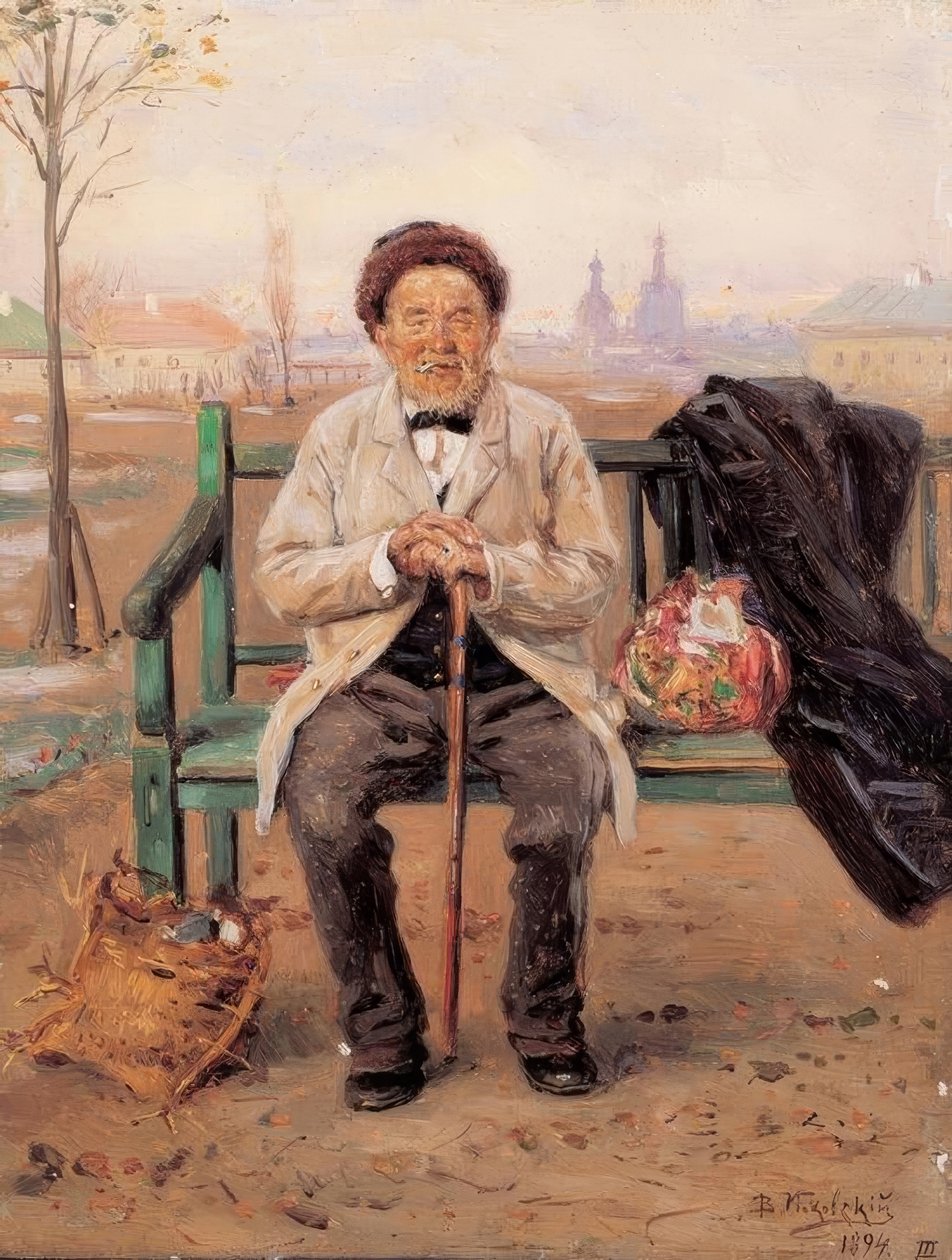De optimist door Wladimir Jegorowitsch Makowski