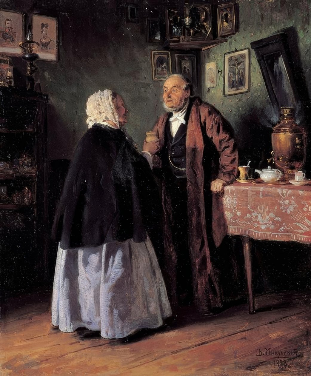 De felicitaties door Wladimir Jegorowitsch Makowski