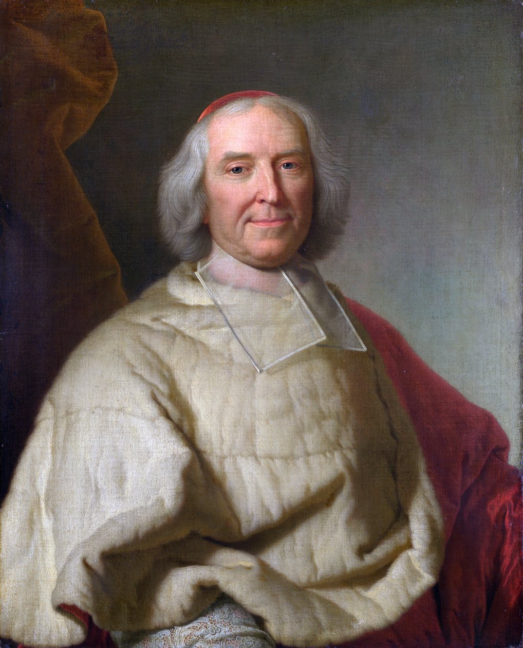 Kardinaal Fleury door Workshop of Hyacinthe Rigaud