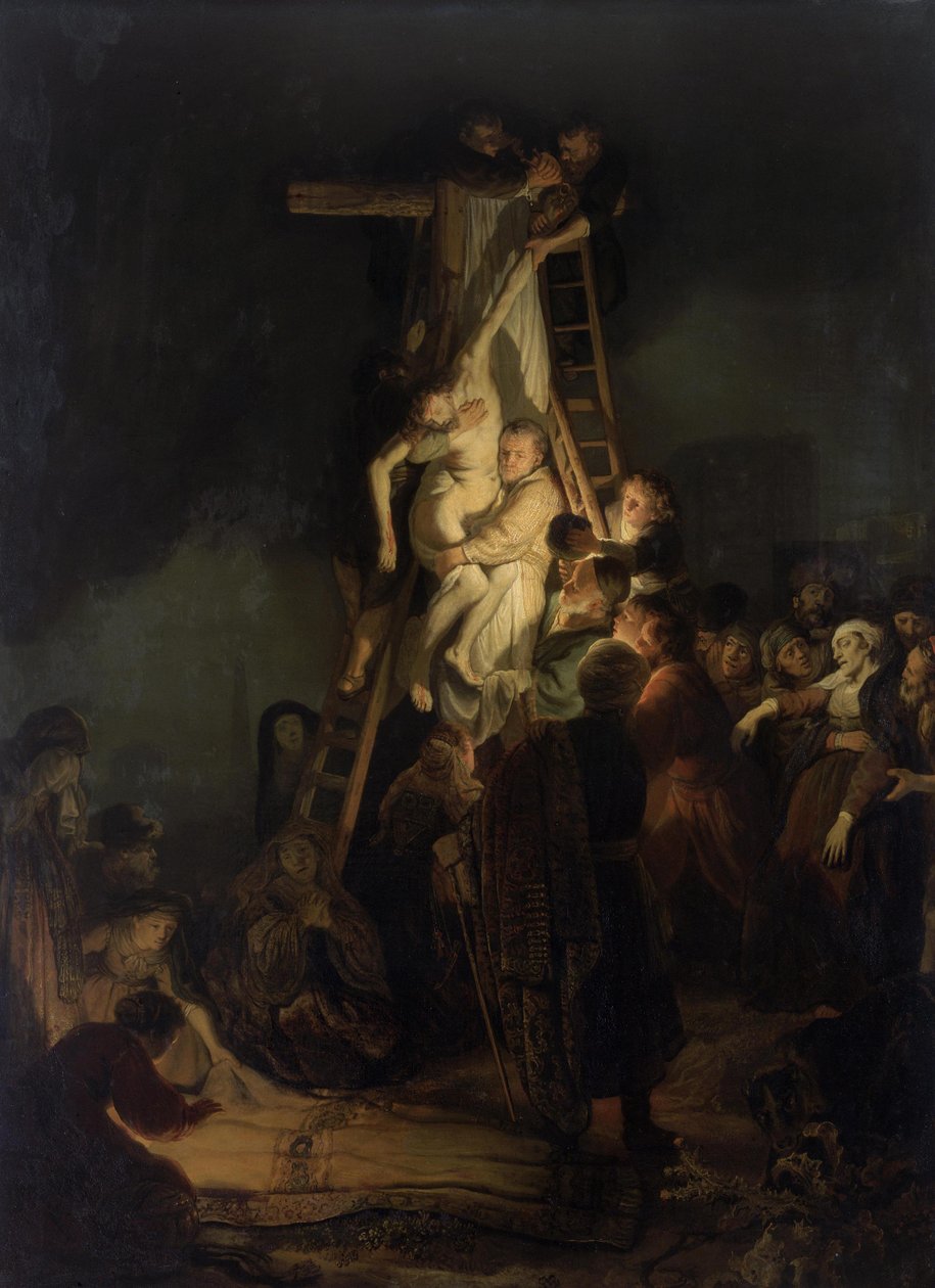 Kruisafneming door Workshop of Rembrandt