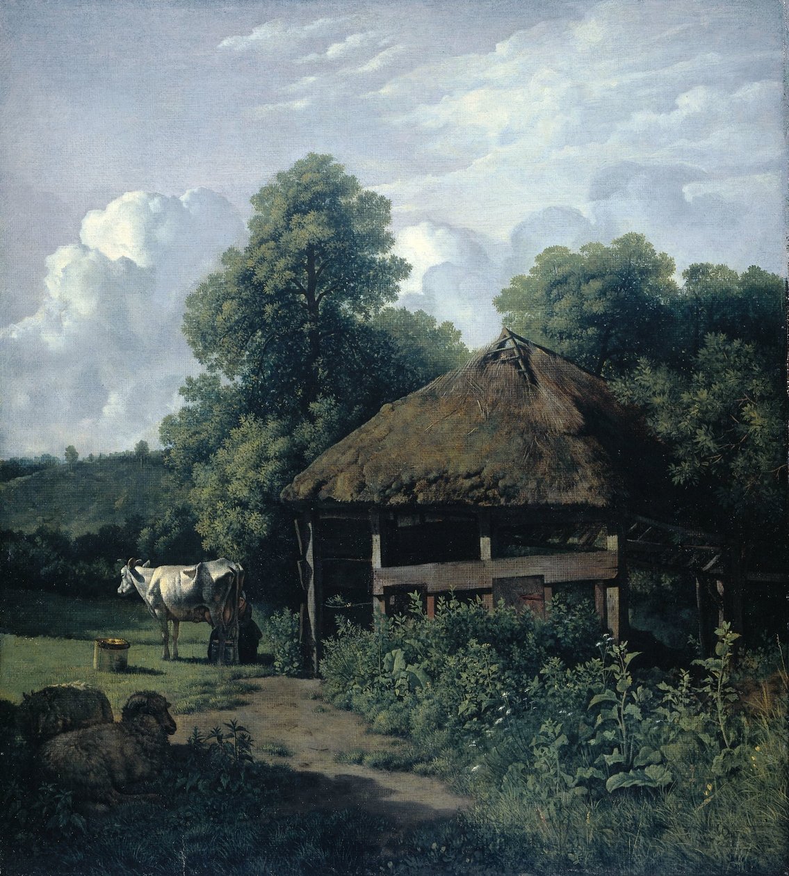 Boerderij in Gelderland door Wouter Johannes van Troostwijk