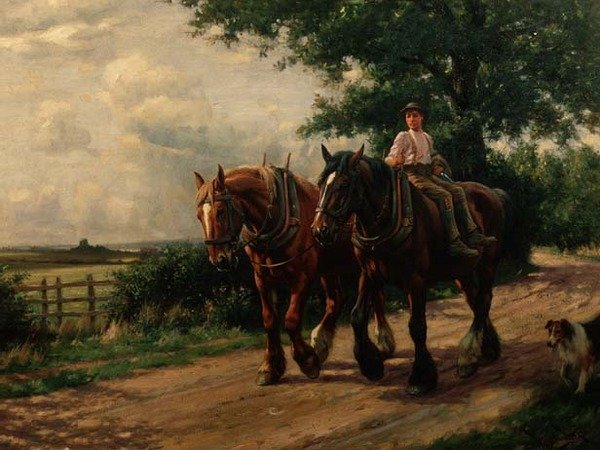 Op Weg Naar Huis door Wright Barker
