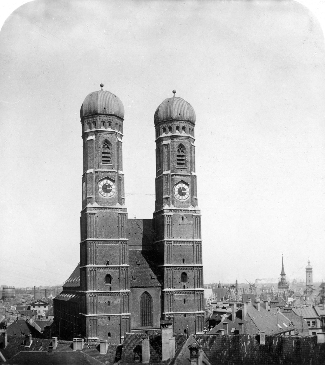 De Frauenkirche, München, Duitsland door Wurthle and Sons
