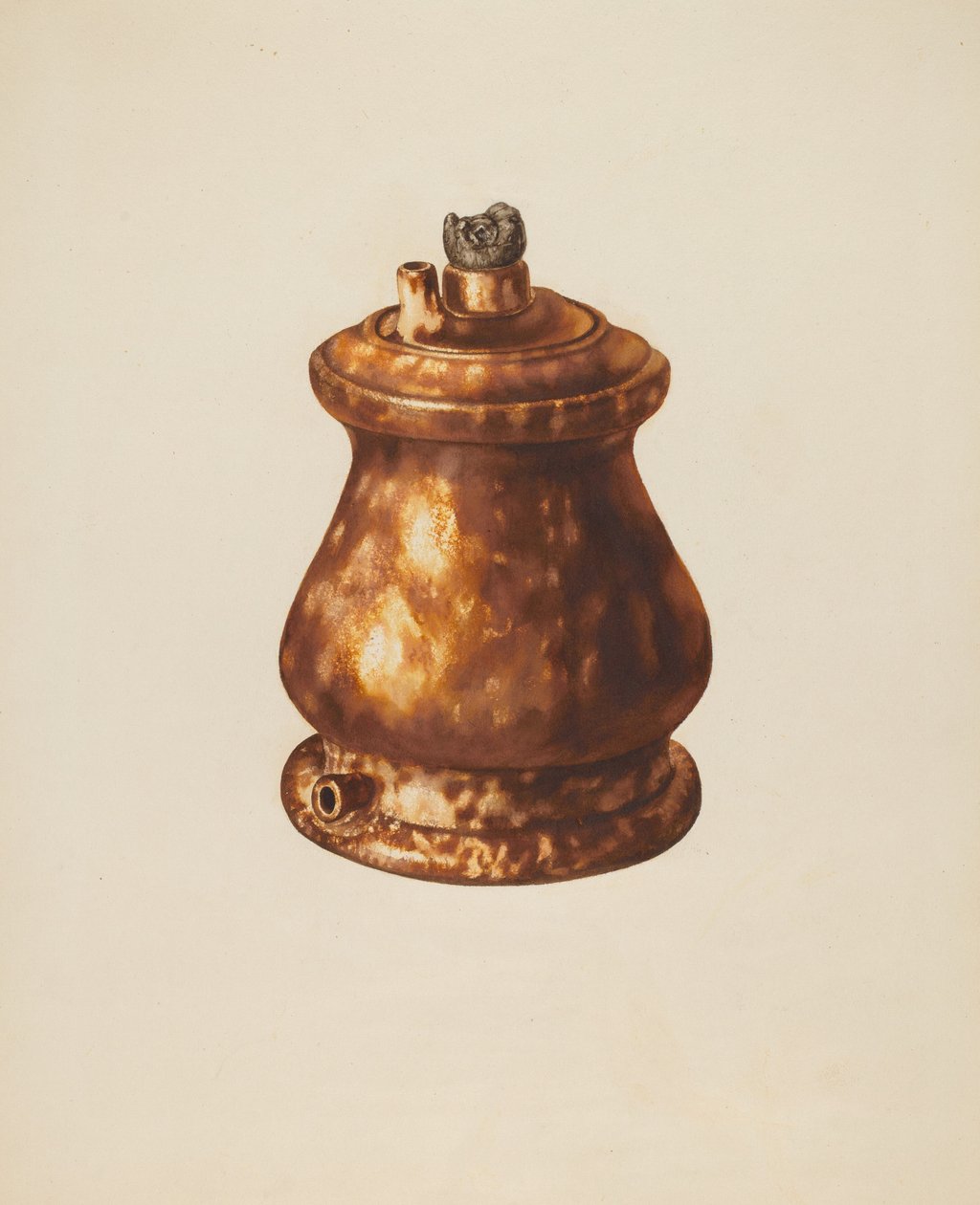 Inhalator, ca. 1939 door Yolande Delasser