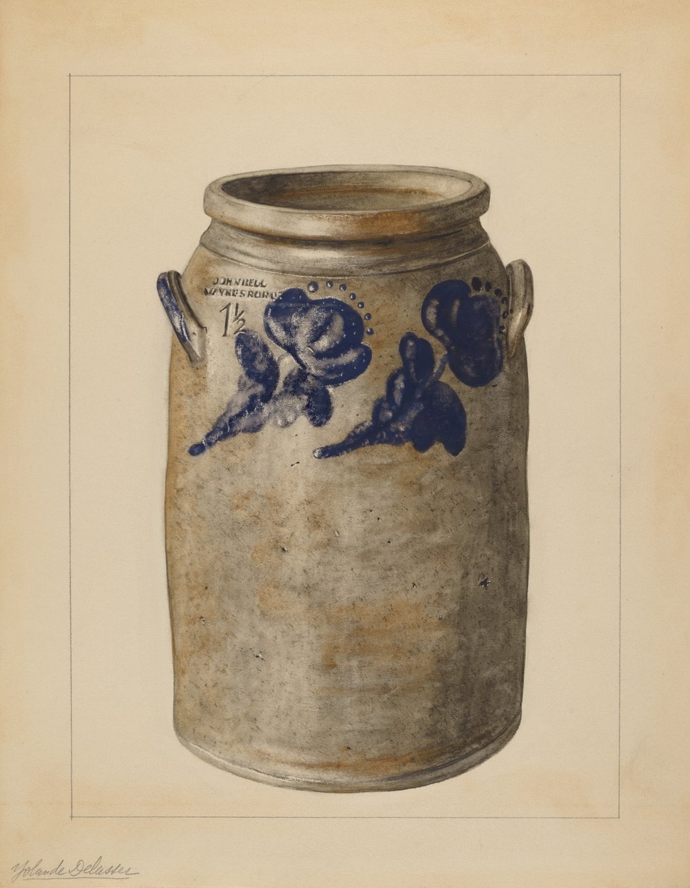 Pot door Yolande Delasser