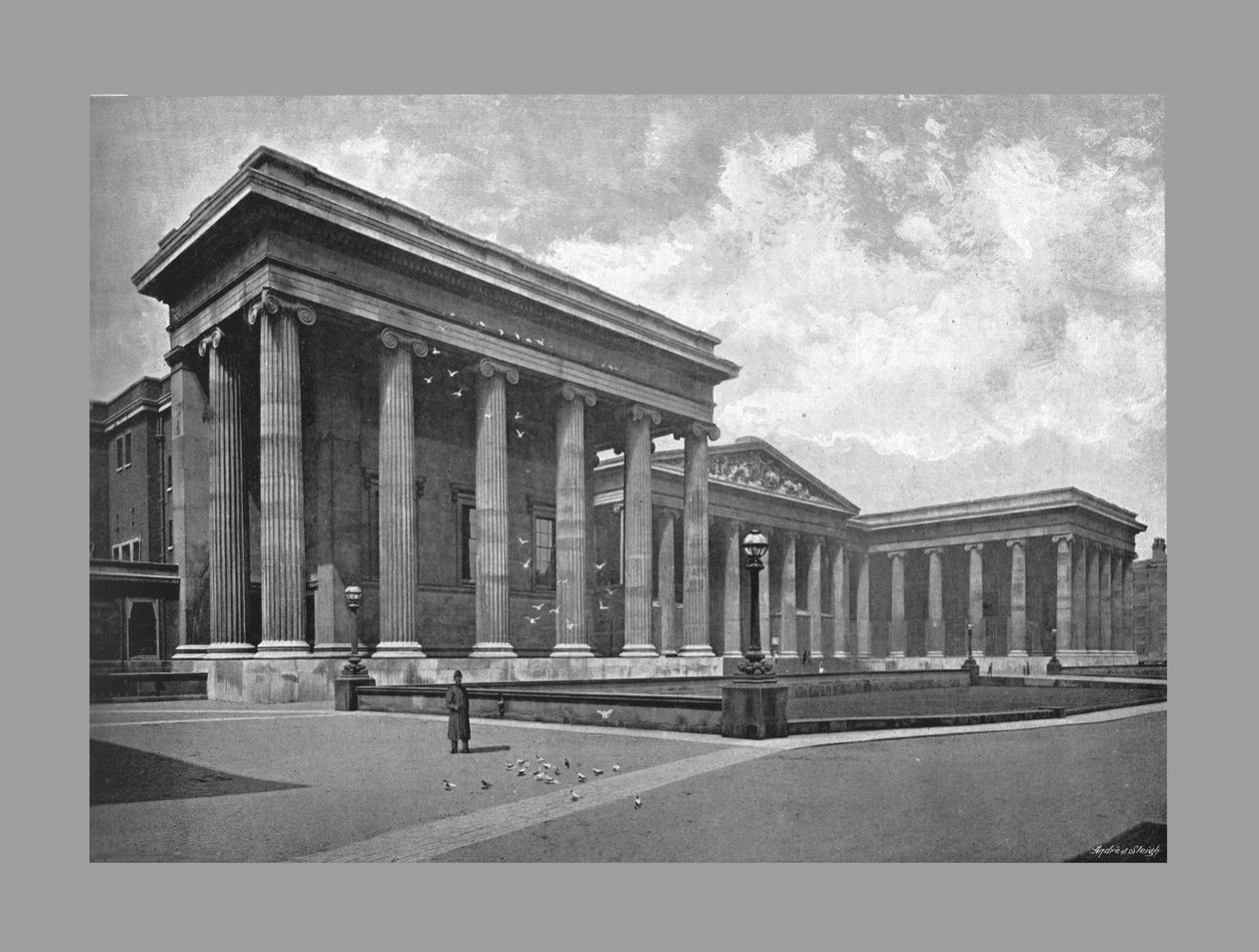 Het British Museum, Londen door York and Son