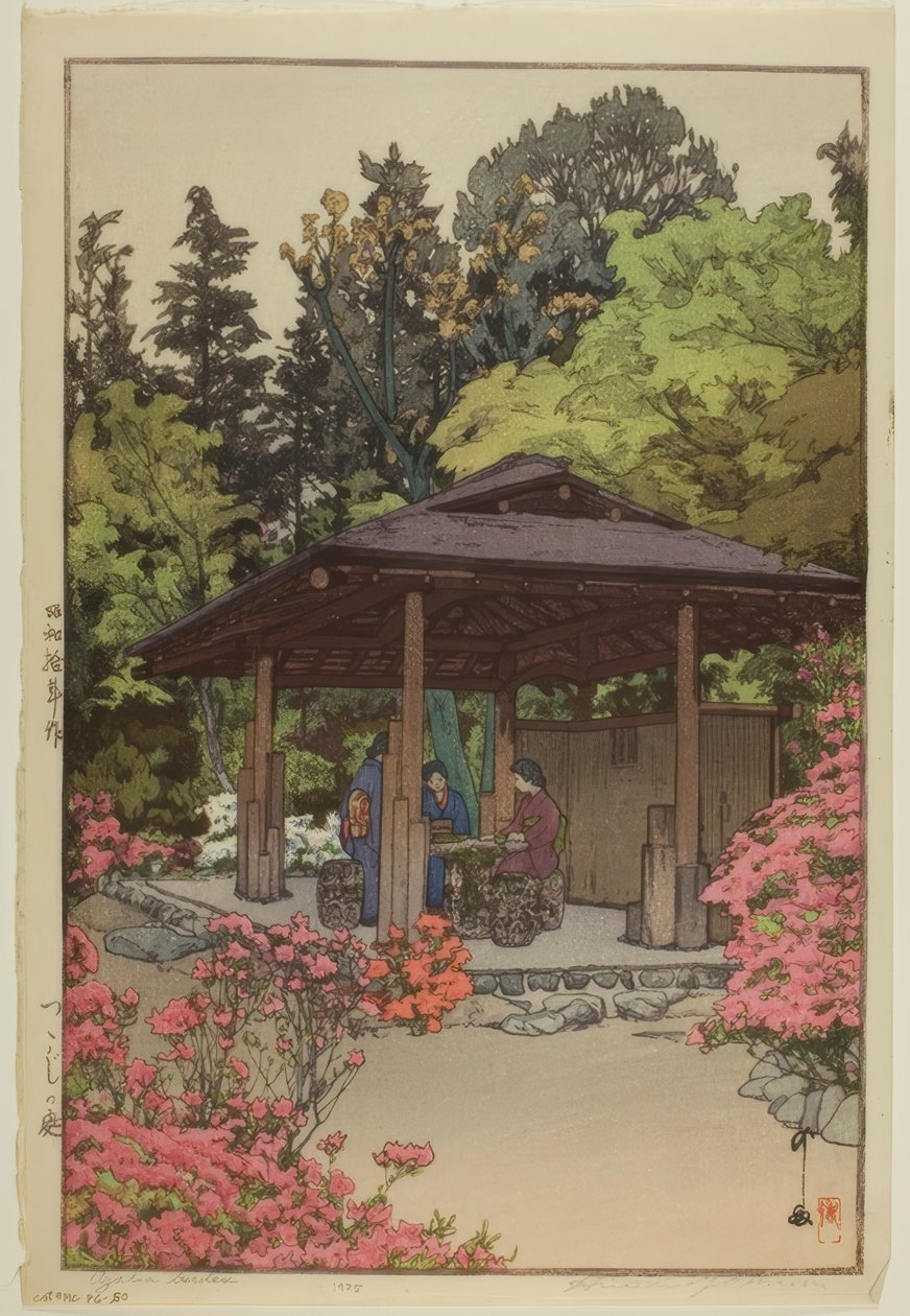 Azalea-tuin door Yoshida Hiroshi