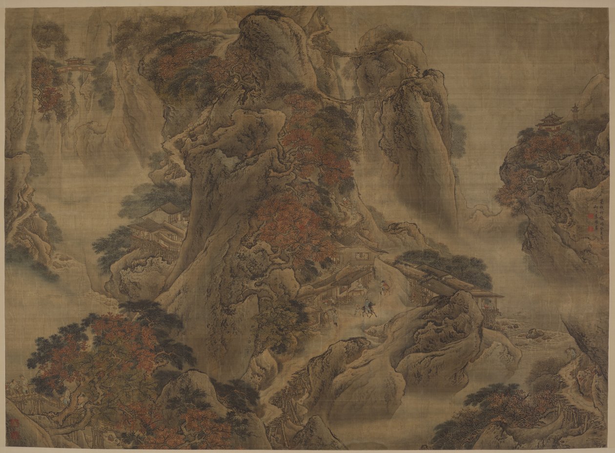Weg naar Shu door Yuan Yao