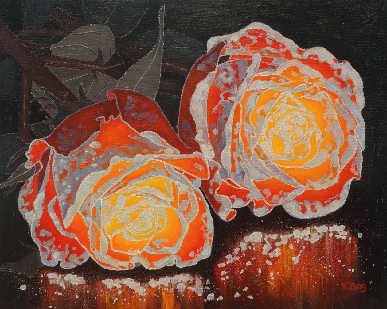 Asrozen door Yue Zeng