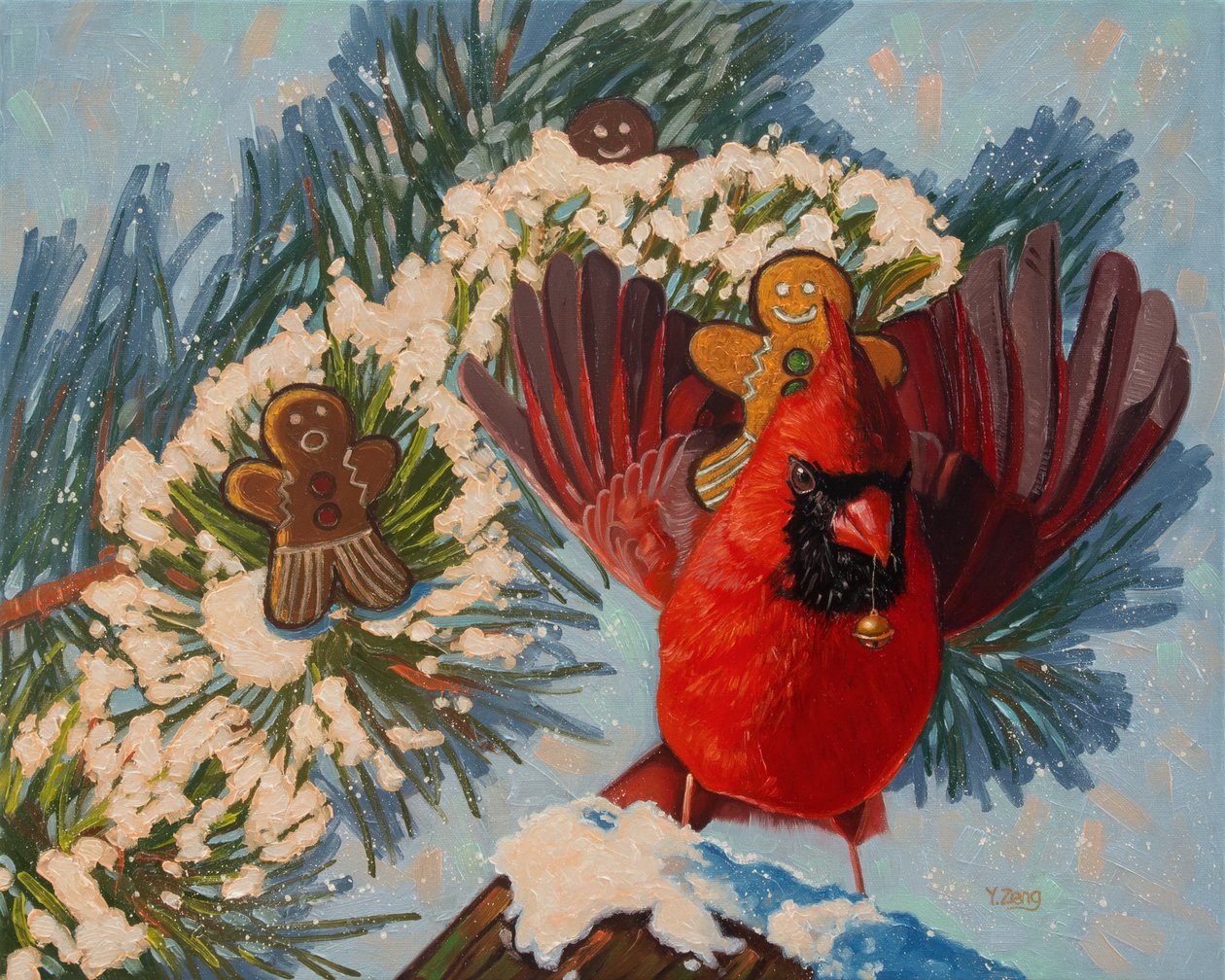Kardinaalrit door Yue Zeng