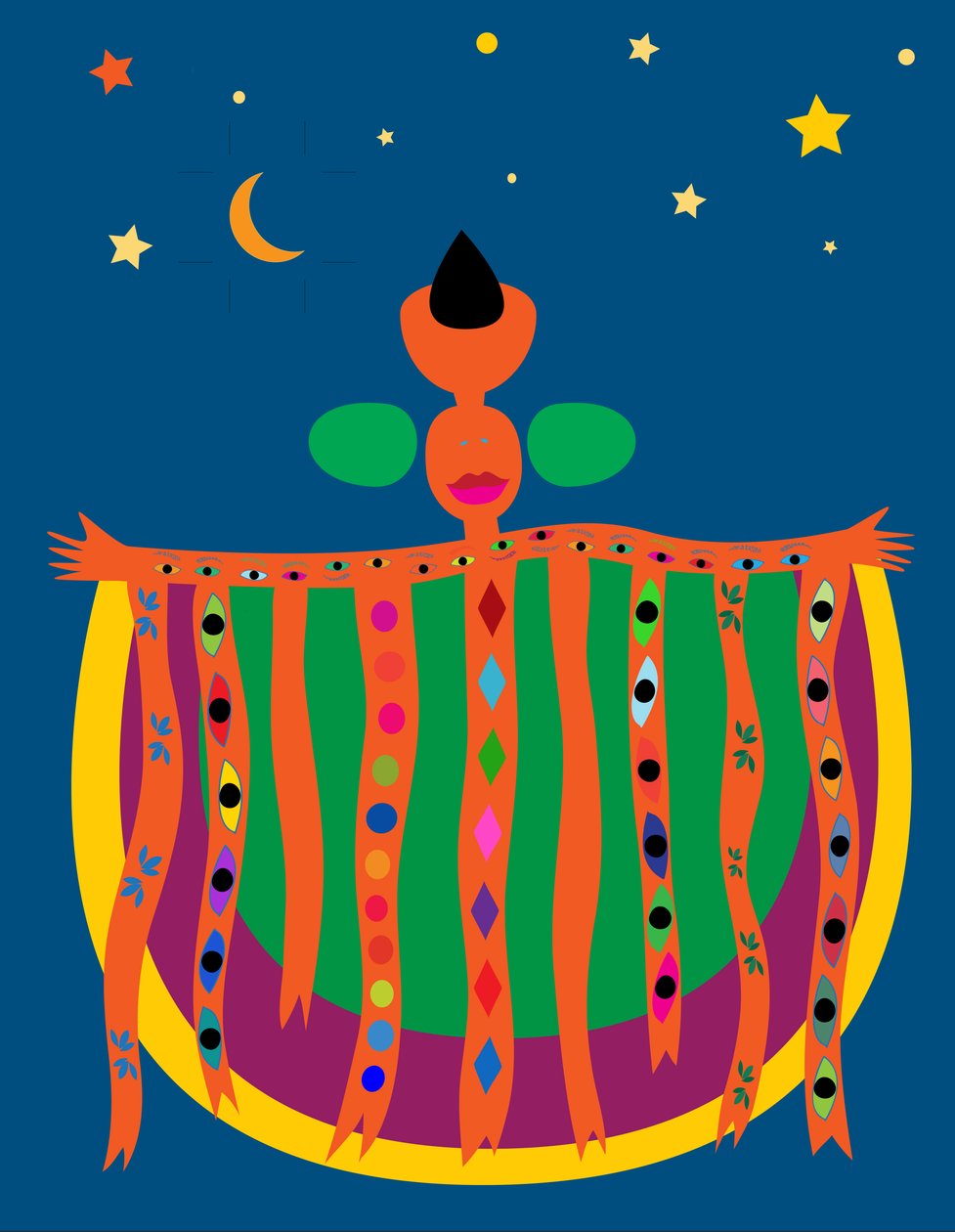 Nacht AFRIKA door Sabina Nedelcheva Williams