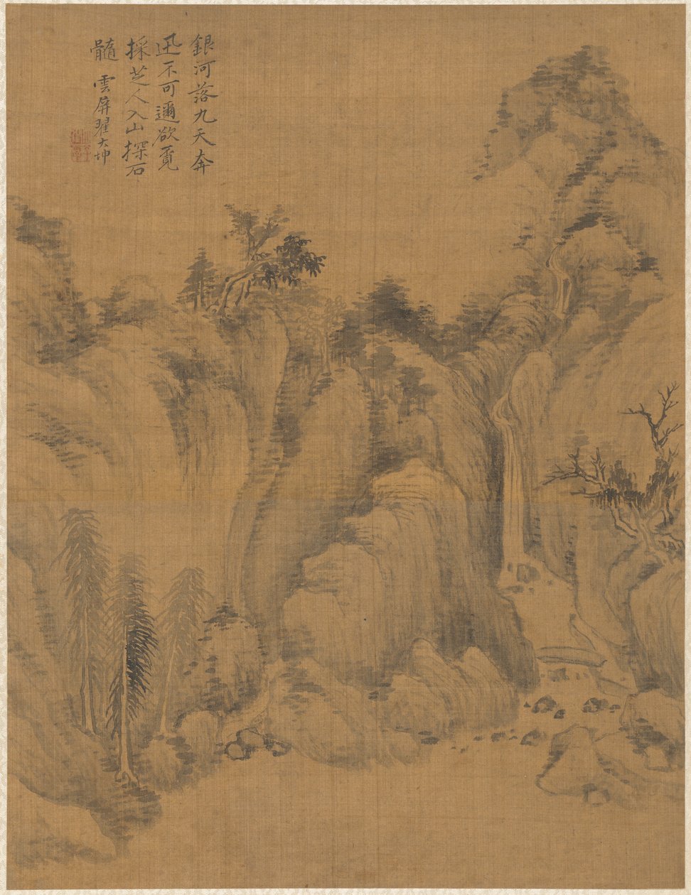 Landschap door Zhai Dakun