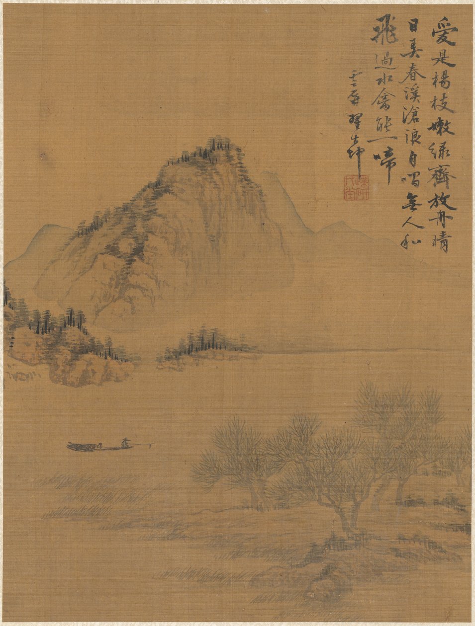Landschap door Zhai Dakun
