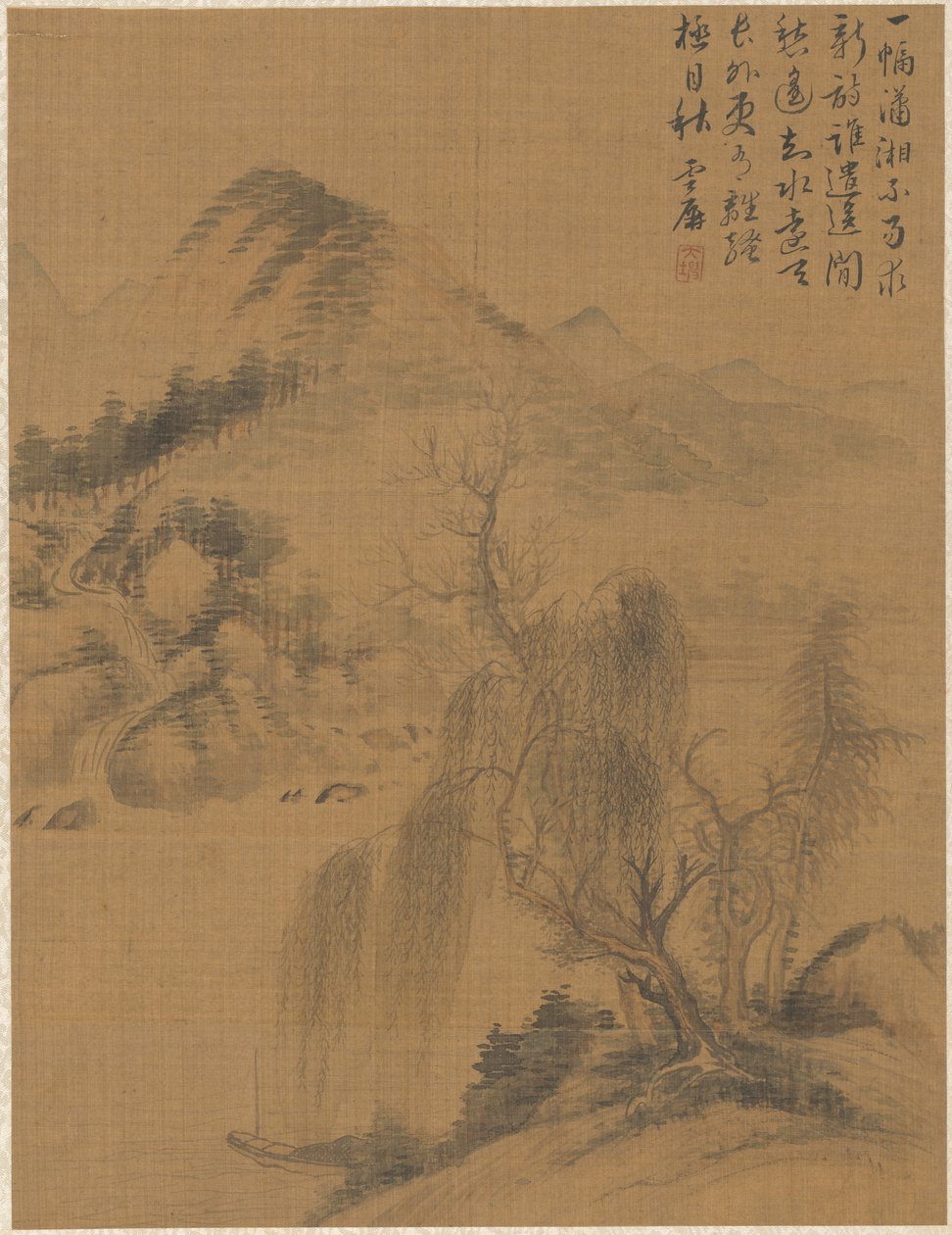 Landschap door Zhai Dakun
