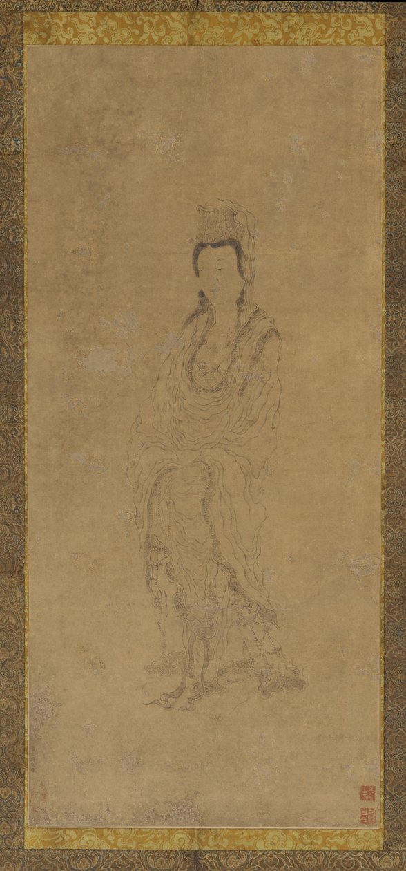 Staande Guanyin door Zhang Hong