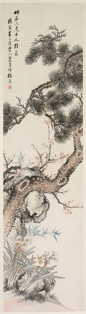 Drie Zuiverheden, 1800s door Zhang Xiong