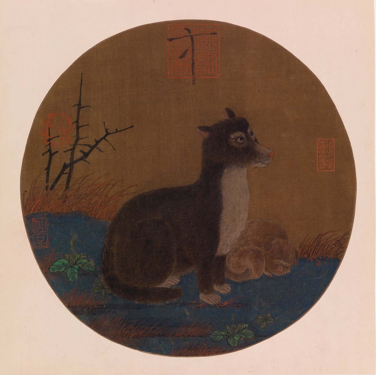 Honden door Zhao Ji