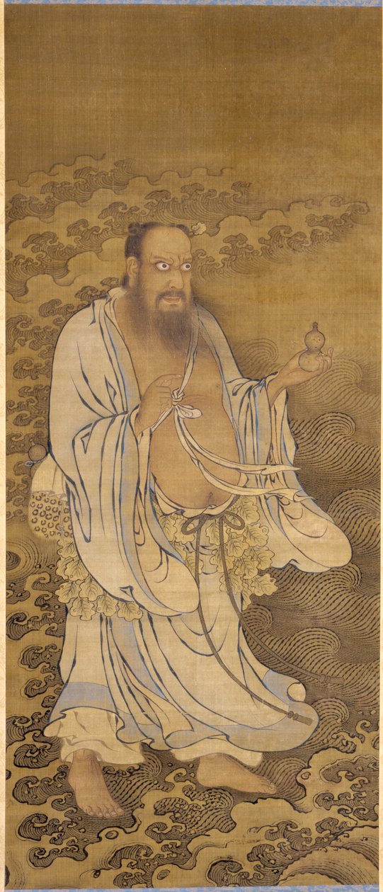 Zhongli Quan steekt de oceaan over, 1368-1644 door Zhao Qi
