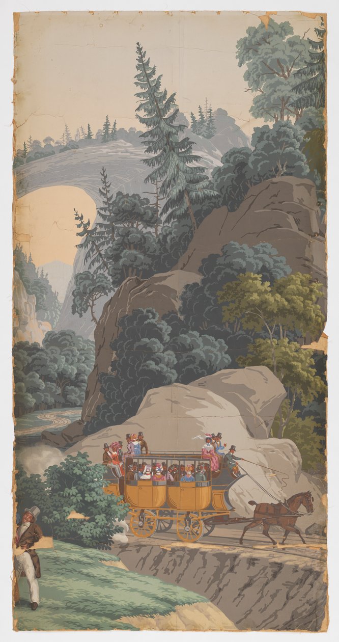 Scenic America door Zuber and Cie, Rixheim, Alsace